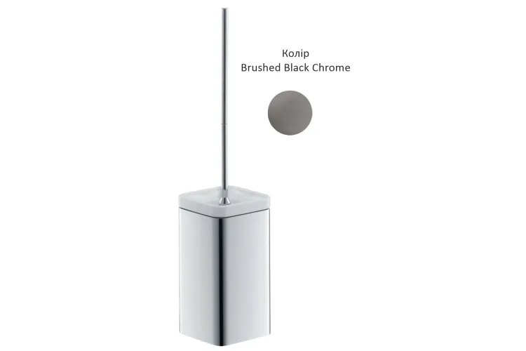 Йоржик настінний Axor Urquiola Brushed Black Chrome 42435340 зображення 1