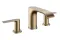 Змішувач Vivenis 90 для умивальника на 3 отвори з д/к pop-up, Brushed Bronze (75033140)
