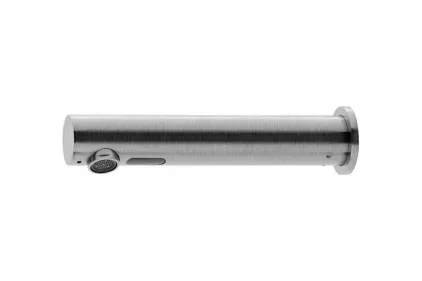 ROUND, Змішувач для умив. сенсорний 220V, настінний, 2 підводи води, brushed copper (100376703)