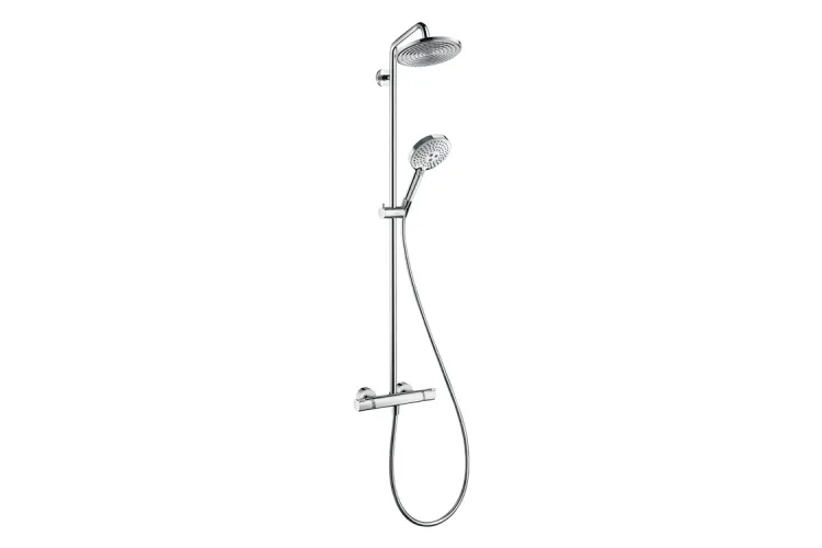 Душова система Raindance S Showerpipe 240 1Jet з термостатом, Chrome (27115000) зображення 1