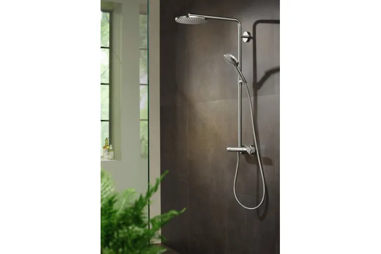 Душова система Raindance S 240 Showerpipe PowderRain 1jetP з термостатом (27633000) image 2