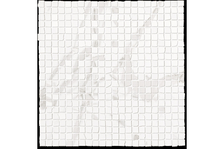 ROMA DIAMOND STATUARIO GRES MICROMOSAICO ANTIC. 30х30 FNJN (мозаїка) зображення 1