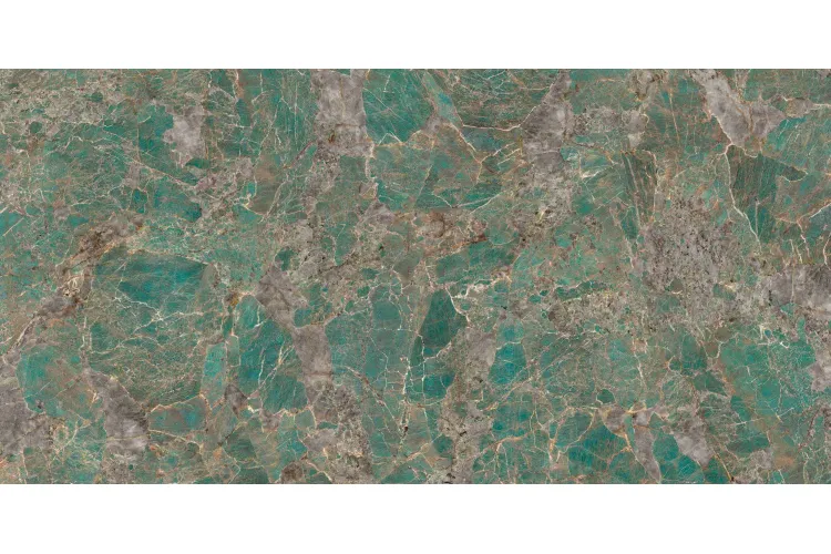 G1058 AMAZONITE TEXTURE 01 SRM 12 MM 160x320 (плитка настінна) зображення 1