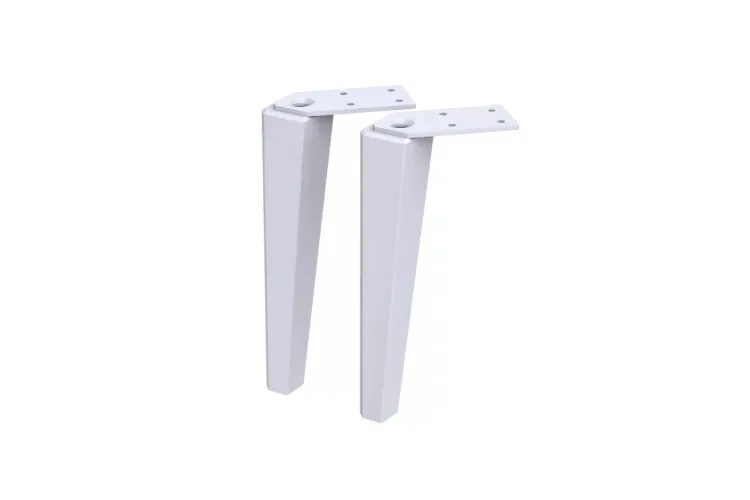 Ніжки меблеві MONTEBIANCO 20 см передні, білий мат (2 шт.) 170870 зображення 1