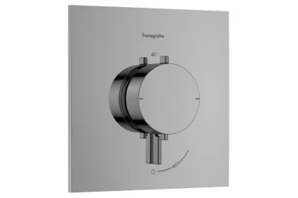 Термостат прихованого монтажу Ecostat Comfort E на 1 функцію, Polished Gold Optic (33710990)