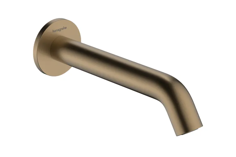 Вилив Tecturis S на ванну з виступом 198 мм, Brushed Black Chrome (73411340) зображення 1