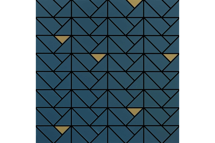 M3JH ECLETTICA BLUE MOSAICO BRONZE 40x40 (мозаїка) зображення 1