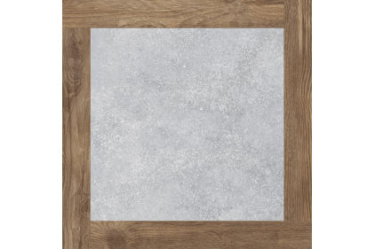 CONCRETE&WOOD 60.7х60.7 сірий, матова G92510 (плитка для підлоги і стін) 