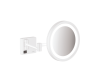 AddStoris Дзеркало для гоління з LED освітленням, білий матовий (41790700) зображення 1