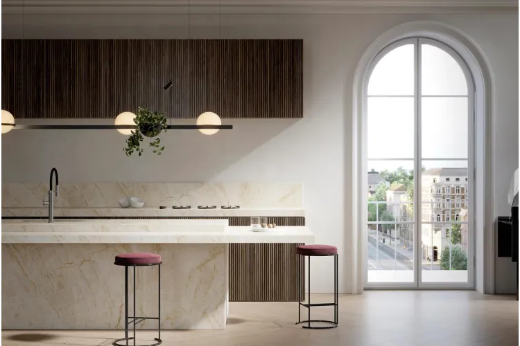 G1053 TAJ MAHAL POLISHED 6 MM 160x320 (плитка настінна) зображення 3