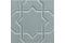 ADNE4149 NERI RELIEVE STAR SEA GREEN 15x15 декор (плитка настінна)