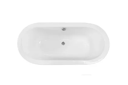 Ванна VICTORIA 160х75 з сифоном БЕЗ обудови 