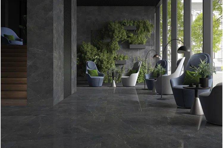 DISTINCT GRAPHITE SILKY CRISTAL 59,7х119,7 (плитка для підлоги і стін) image 2