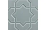 ADNE4149 NERI RELIEVE STAR SEA GREEN 15x15 декор (плитка настінна)