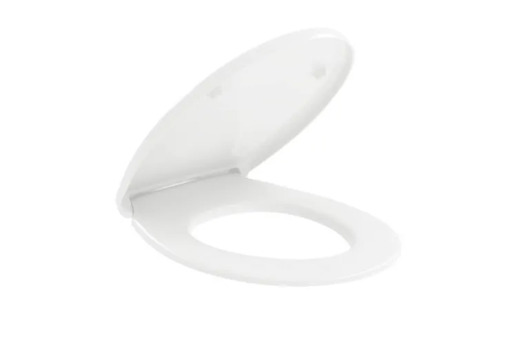 O.NOVO Сидіння на унітаз QuickRelease SoftClosing, сталеві кріплення 94 x 107 mm, Chrome (8M43S101) зображення 2