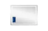Qtap Mideya Дзеркало 800х600 прямокутне, LED з антизапотіванням Touch зображення 2