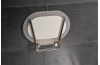 Сидіння для душової кабіни хром прозоре сталеве B8F0000029 зображення 2