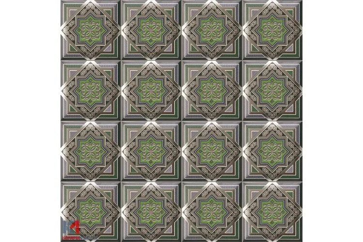 G350 ZOCO GREEN 15х15 (плитка настінна, декор) зображення 1