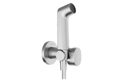 Комплект гігієнічного душу S EcoSmart+ на змішану воду, Stainless Steel Optic (29232800)