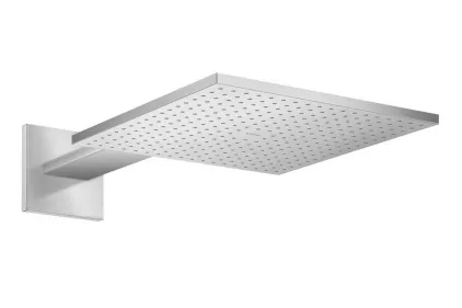 Верхній душ Axor 300х300 2jet P з тримачем Brushed Nickel (35318820)