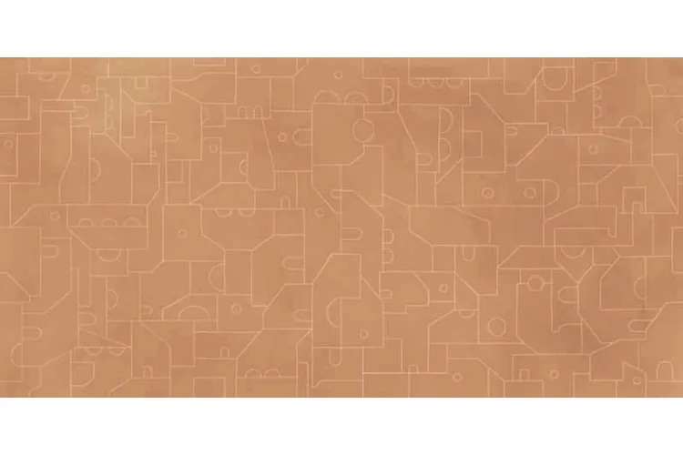 COTTOMILANO LABIRINTO MATTONE ULTRAMATT RET 60х120 (KHB2) декор (плитка настінна) зображення 1