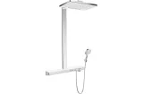 Душова система Rainmaker Select Showerpipe 460 2jet з термостатом, колір білий/хром  (27109400)