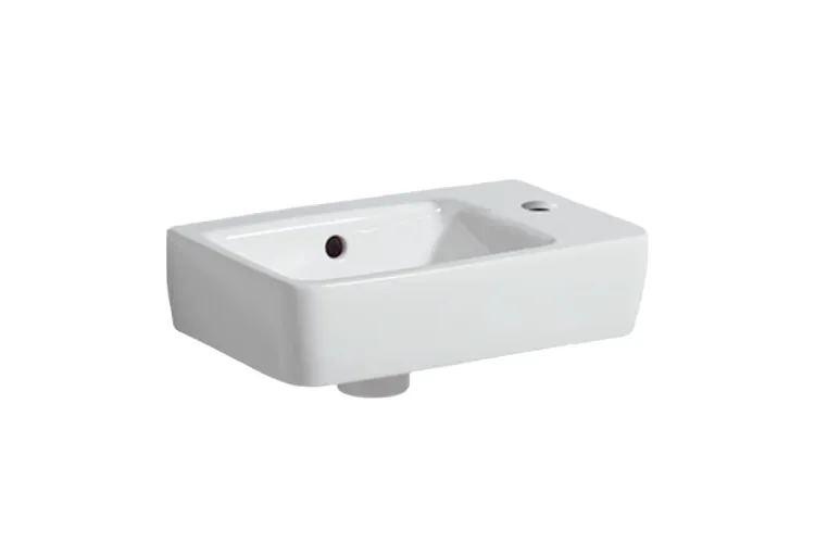 Умивальник SELNOVA COMPACT 40 см правий (501.517.00.7) зображення 1