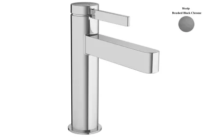Змішувач Finoris 110 CoolStart для умивальника з д/к push-open, Brushed Black Chrome (76024340)