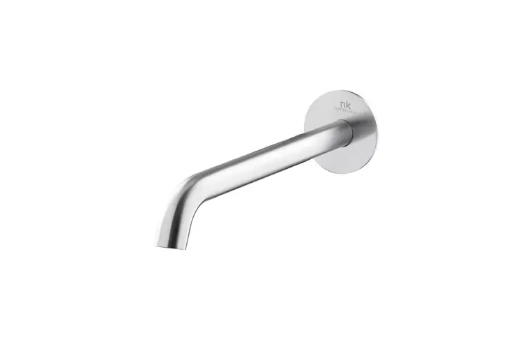 ROUND INOX, Вилив для ванни, brushed stainless steel (100377569) зображення 1