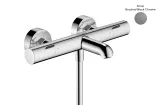 Змішувач з термостатом для ванни Ecostat Fine, Brushed Black Chrome  (13325340)