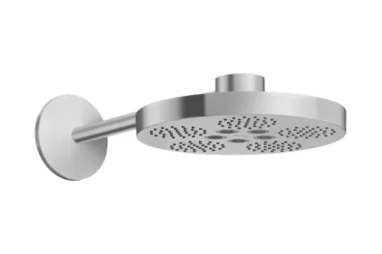 Верхній душ Axor One 280 2jet зі стіновим кронштейном, Stainless Steel Optic (48492800)