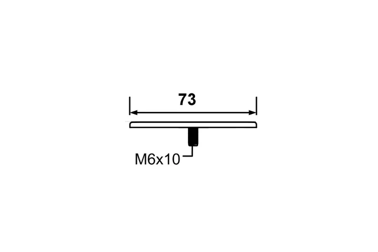 Накладка маскуюча для переливу для сифона HC2600CLWH, біла, P-CPB-OF-COVER-WH image 3