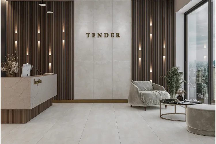 TENDER айворі 60х60 matt (плитка для підлоги і стін) зображення 2