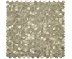 G150 GRAVITY ALUMINIUM 3D HEXAGON GOLD 30.7x30.1 (мозаїка)