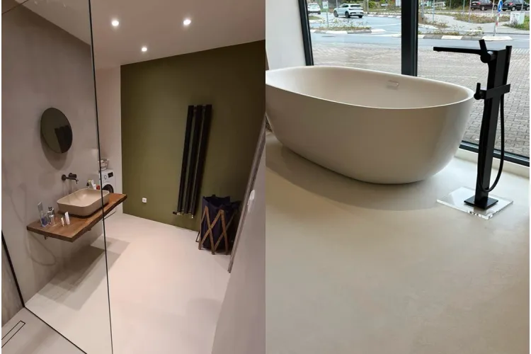 2F018 Мікроцемент Marmorino Unico Porfido (Graphite) зображення 4