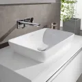 Countertop-mounted sink