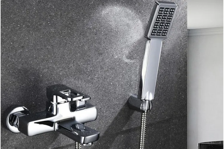 WAWEL 006 Змішувач для ванни (з душовим гарнітуром), Chrome image 3