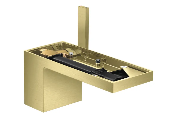 Змішувач Axor MyEdition 70 для умивальника без накладки Brushed Brass 47012950 зображення 1