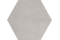 SIGMA GREY PLAIN 21.6х24.6 (шестигранник) B-96 (плитка для підлоги і стін)