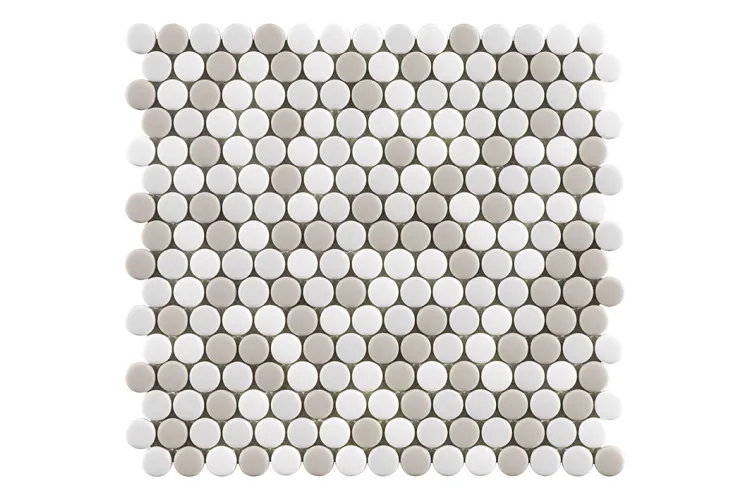 G113 GLAZE DOTS BEIGES MATT 31.5х29 (мозаїка) image 1