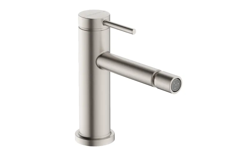 Змішувач Tecturis S для біде, Stainless Steel Optic (73201800) зображення 1