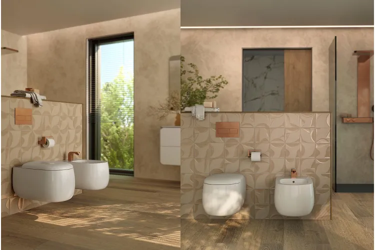 LOUNGE FLUID, Змішувач для біде, brushed copper (100358290) зображення 4