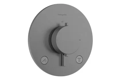 Термостат прихованого монтажу Ecostat Comfort S на 2 функції, Brushed Bronze (33715140)