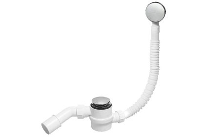 Сифон для ванны "клик-клак" Сатин HC2600CLSC