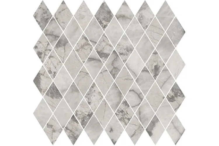 GEMSTONE ROMBO GREY LAP RET 31х31 (мозаїка) M235 (179155) image 1