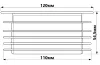 Заглушка гумова каналізаційна 110мм DC4-BL зображення 3