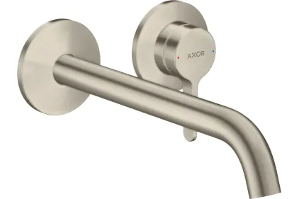 Змішувач One 220 для умивальника зі стіни, Brushed Nickel (48120820)