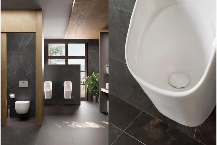 ACRO COMPACT, Пісуар підвісний з сенсорним зливом, white (100345412) image 5