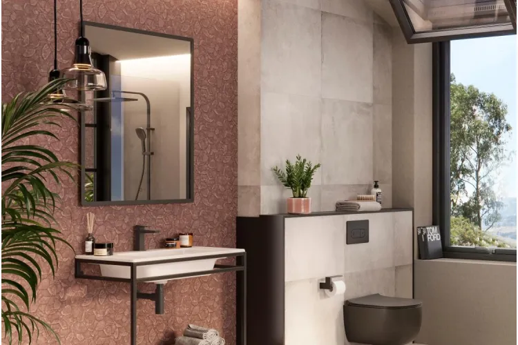 SQUARE Змішувач для умивальника, без автоматичного донного клапана, matt black (100264006) зображення 2