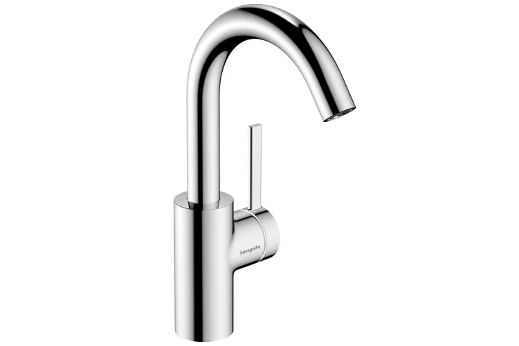 Змішувач Zesis S 210 для умивальника, рухомий носик, з донним клапаном push-open, Chrome (74742000) image 1